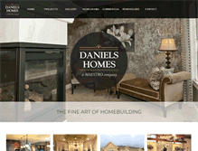Tablet Screenshot of danielshomes.com